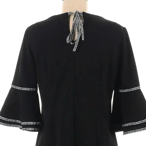 Sharagano Bell Sleeve Sheath Dress - Picture 8 of 8